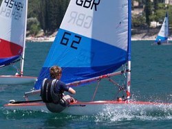 dinghy sailing splash